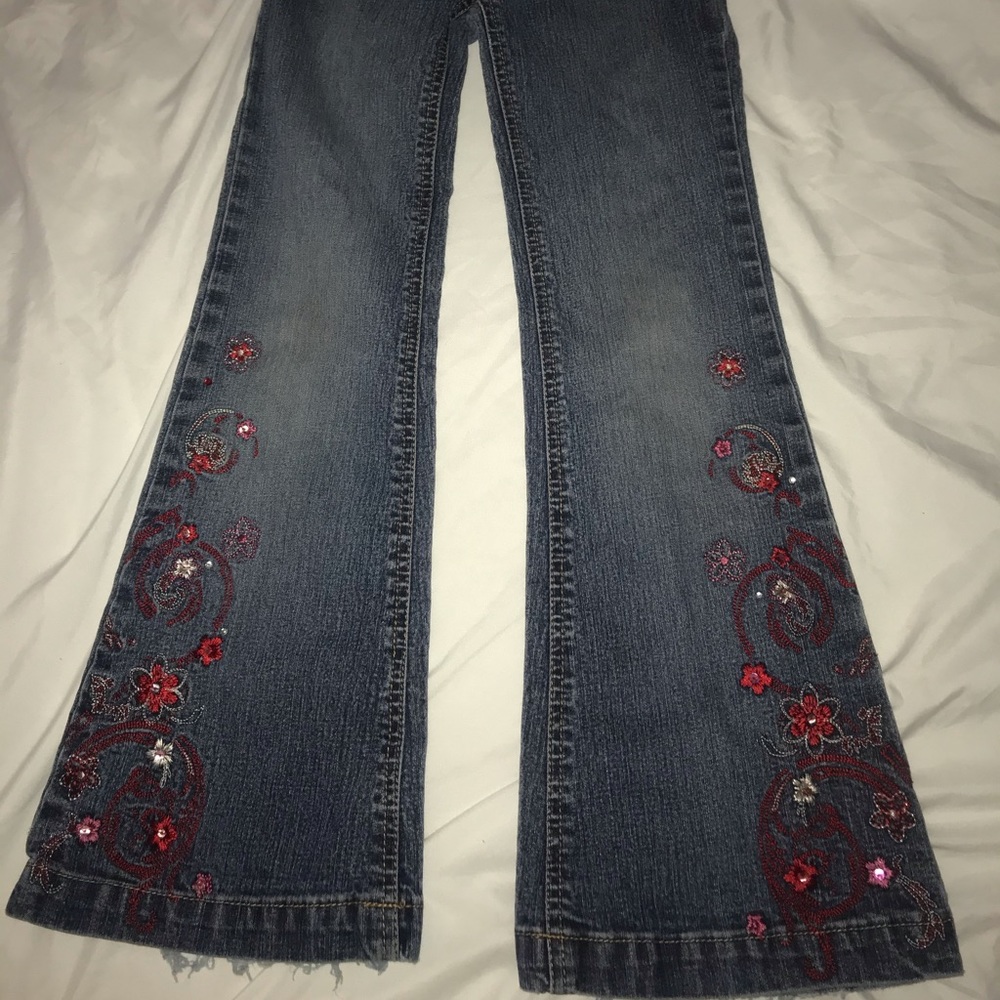 Multiple jeans and shorts